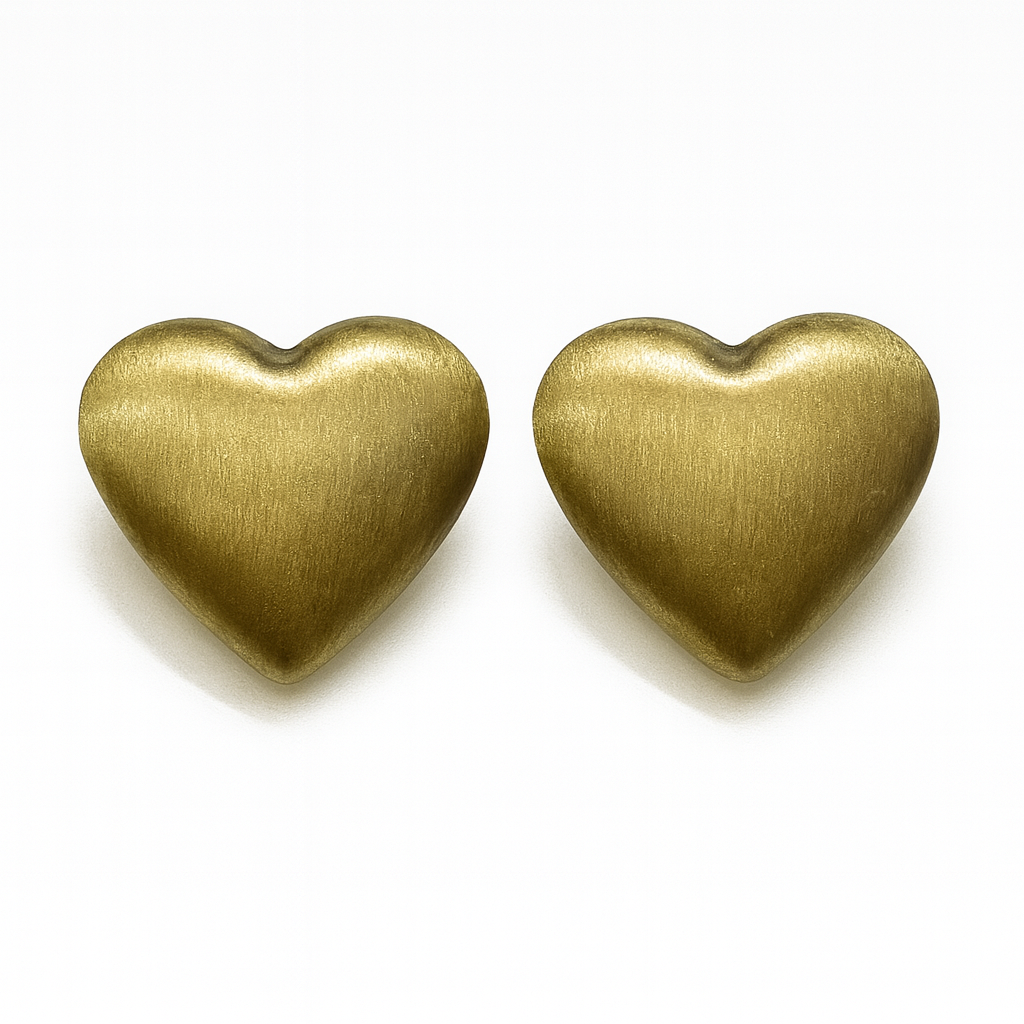 IMG_4781 Timeless Heart Studs - Image 1