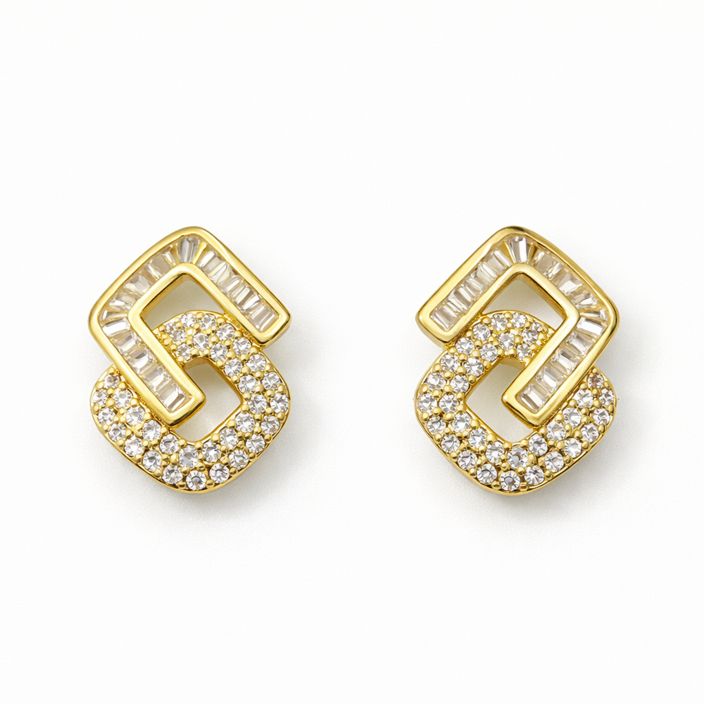 IMG_9503 Élan Interlock Earrings - Image 1